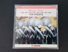 Canon Music Events Music Insert Chip H850 Hi-Band 8mm Camcorder Canovision