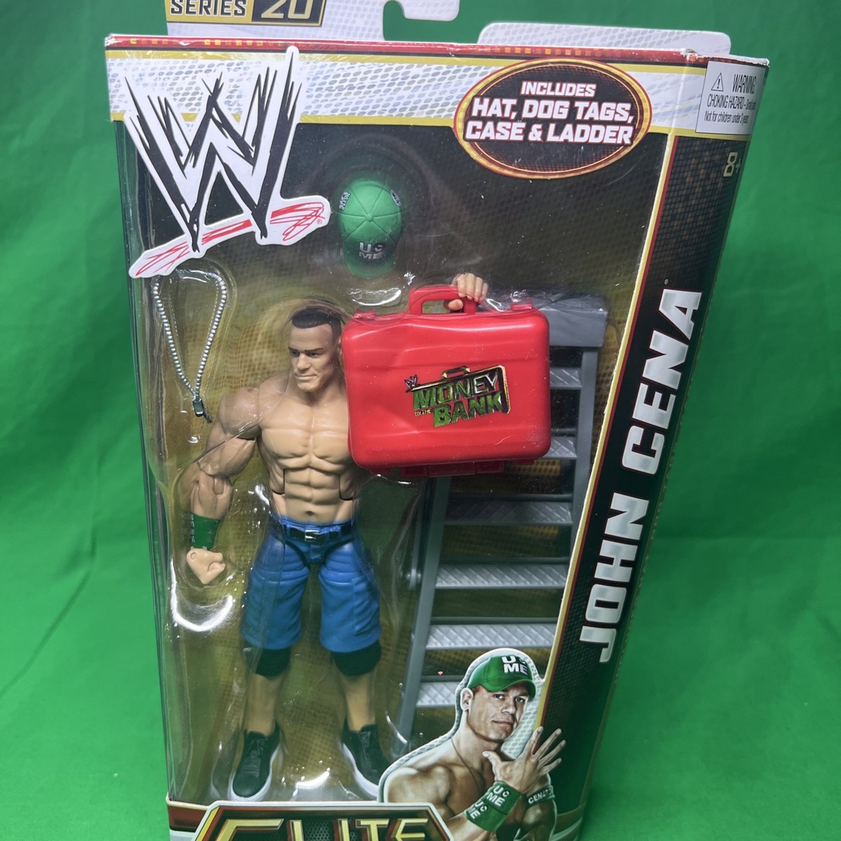2012 Mattel WWE Elite Collection John Cena Series 20 Money in the