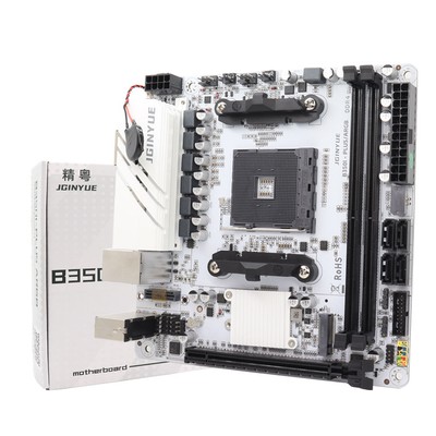 B350I-Plus ARGB Mini-ITX Motherboard AM4, 2x M.2 NVMe, DDR4 Ready, Wifi Slots