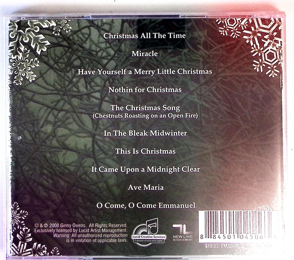 GINNY OWENS  BRING US PEACE  FAMILY CHRISTIAN STORES  CD 6985 - Image 2 of 4