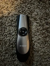 BYEASY Presentation Clicker with Green Laser and Volume Control, Wireless