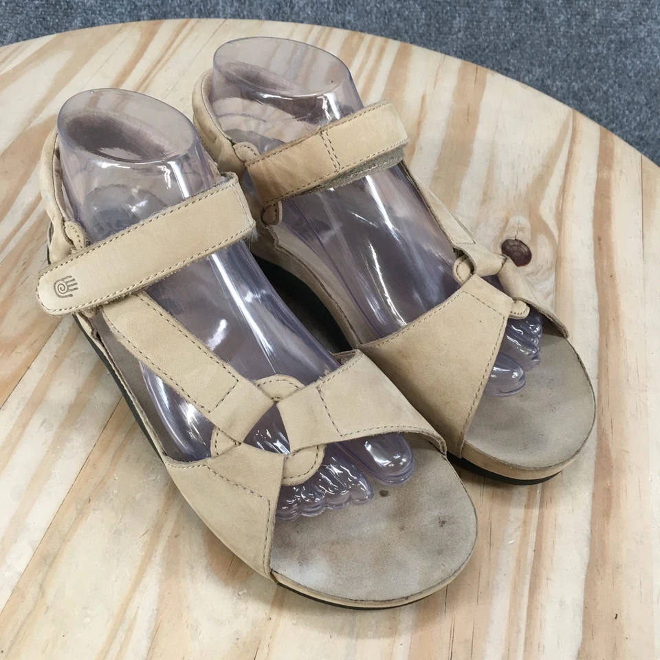 Sandalias Teva para mujer 9 Ventura corcho correa para el tobillo bronceado gancho y bucle cómodo SN 6321 Foto 3 de 4