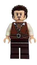 Lego minifigure Figure From 10365 Pirati Dei Caraibi Poc045 Will Turner