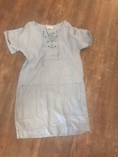 RD Style Denim Blue Knee-Length Dress Sz M
