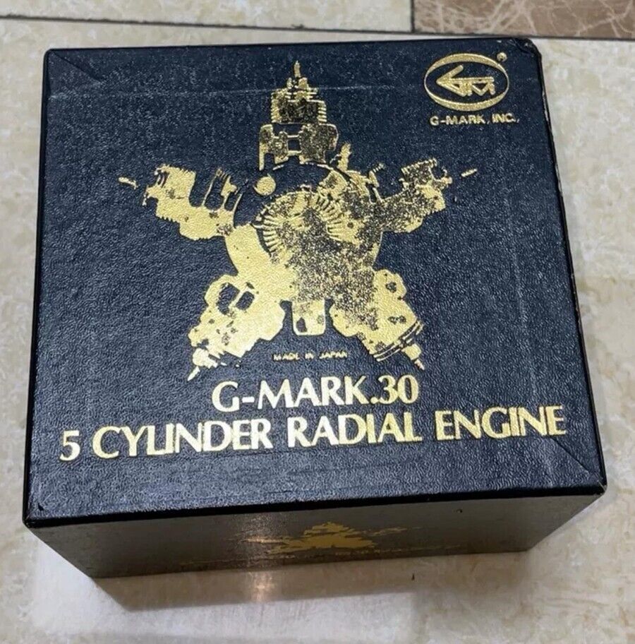 G-Mark 5 Cylinder 5cc 0.30 Rotary Radial RC Glow Engine MADE G-Mark 5 Cylinder 5cc 0.30 Rotary Radial RC Glow Engine MADE