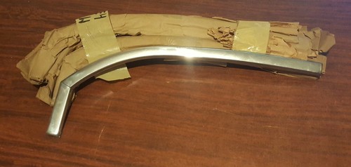 Fiat 124 coupe AC/BC Right rear stainless steel trim (NOS) original ULMA 4163455 - Bild 1 von 2
