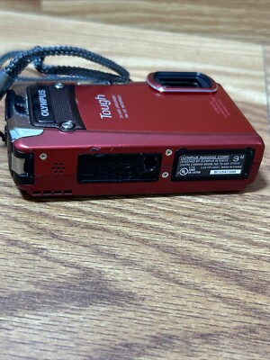 Olympus Tough TG-820 iHS 12.0MP Digital Camera - Red No Tested FOR