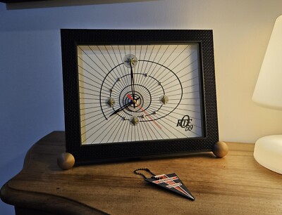 MEGA 3D Wanduhr Pendeluhr Luxus Version   ORTF Interlude TV 