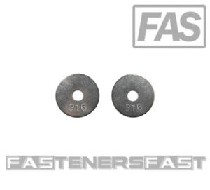 5/16x1-1/2 Fender Washers Stainless Steel 5/16 x 1-1/2" Large OD Washer 10
