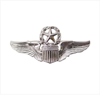 GENUINE U.S. AIR FORCE BADGE: COMMAND PILOT - MINIATURE