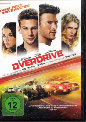 Overdrive - Think Fast. Drive Faster - (Ana de Armas)  DVD