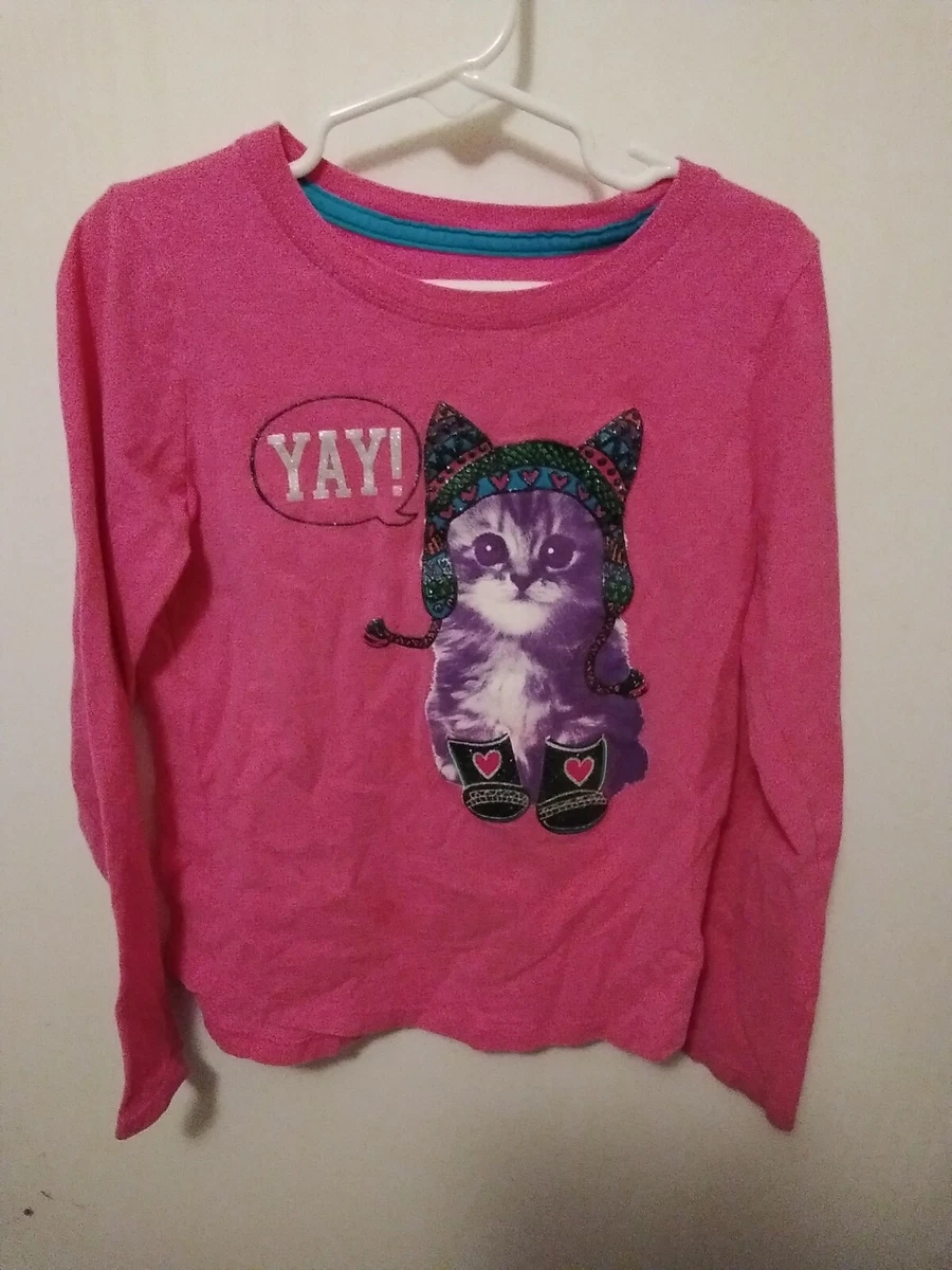 Long sleeve 2025 cat shirt