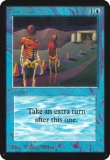 MAGIC THE GATHERING TIME WALK Photo Magnet @ 3"x5"
