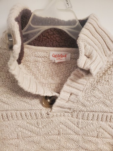 Cat and Jack, boys beige nice sweater size small, 6/7, great condition - Picture 10 of 10