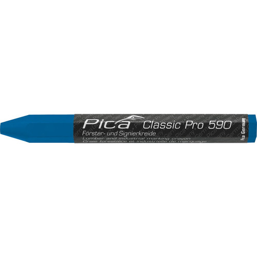 Pica Classic Pro Lumber and Industrial Crayon, Blue 590/41