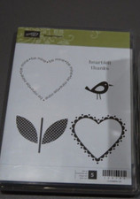 Stampin Up Sweetheart Stamp Set of 5 NIP