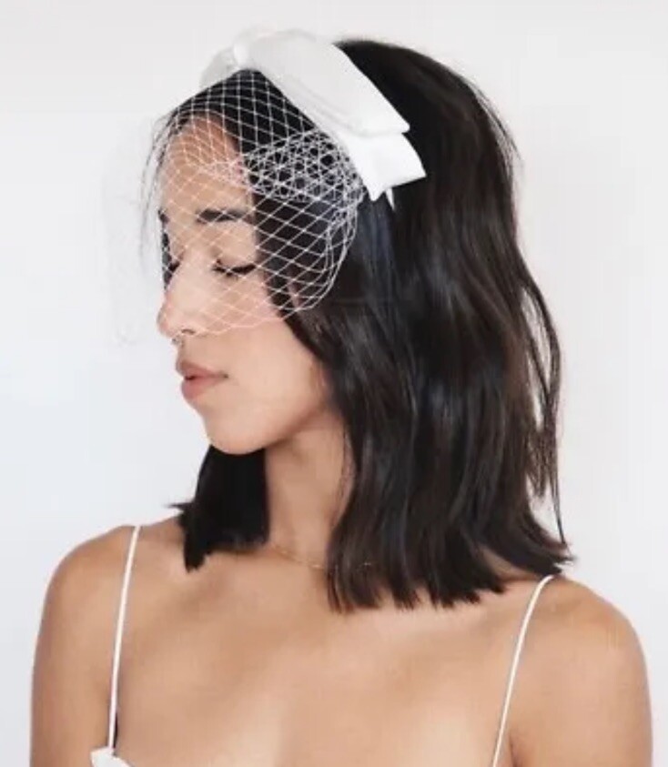 Kristin Ess The Veil Headband Ivory net veil KRISTIN ESS The Veil Headband NIB Sephora New | Mercari main image 2