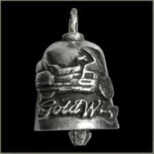 Pewter Motorcycle Gremlin Bell Honda Goldwing GL1500 1800 Made in the USA