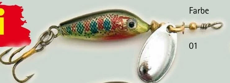  Wobbler/Spinner , TRENDEX Mini von Behr in verschiedenen Farbdekoren - Bild 2 von 4