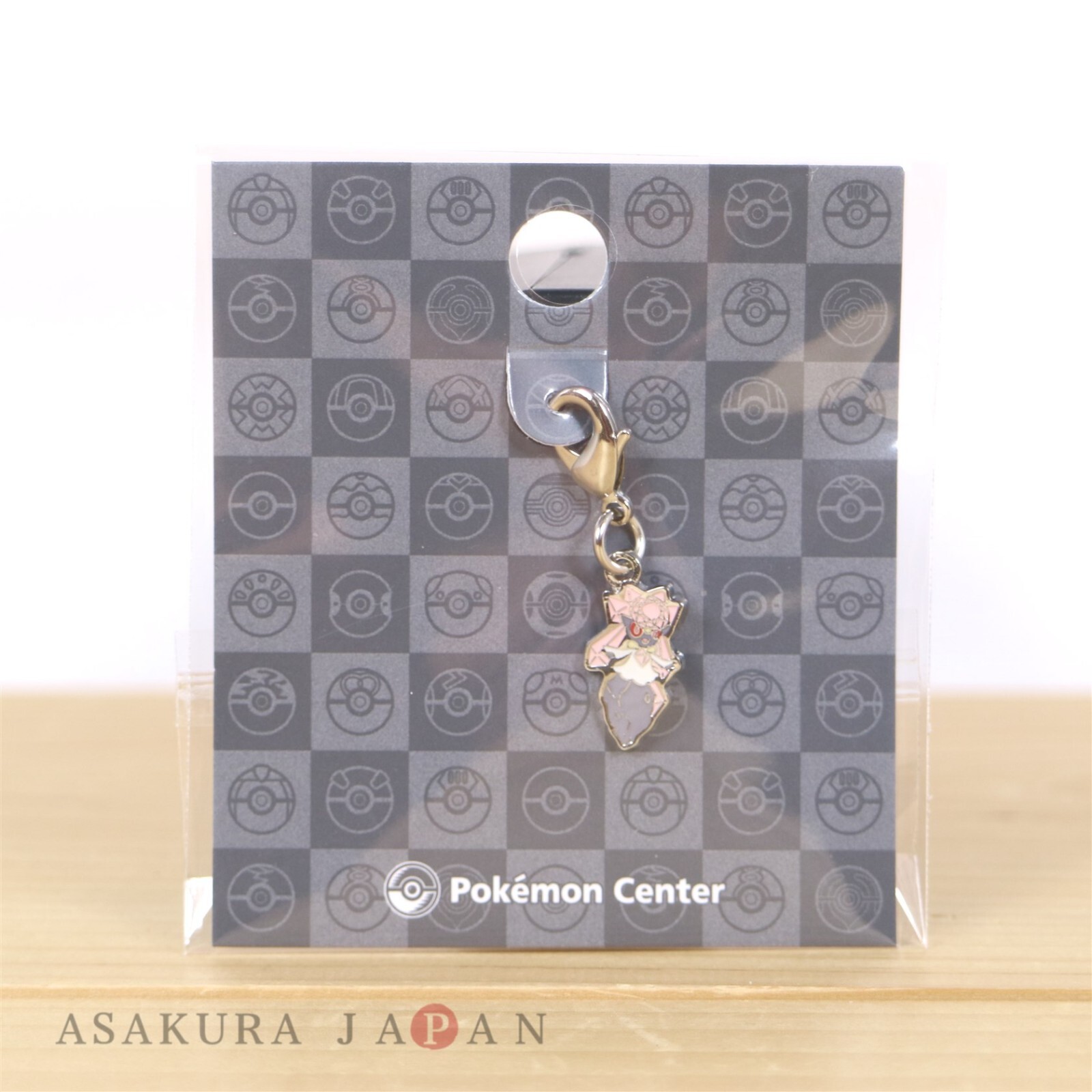 Pokemon Center Metal Charm # 719 Diancie Key chain