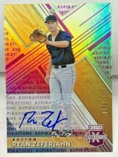 Ryan Zeferjahn 2019 Panini Elite Extra Edition PURPLE Aspirat Autograph Auto/100