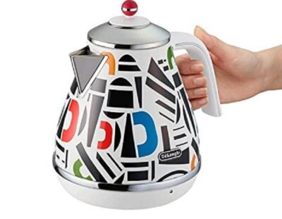 DeLonghi Electric Kettle Icona Tributo Vigore 1.0L KBO1200J-TDP