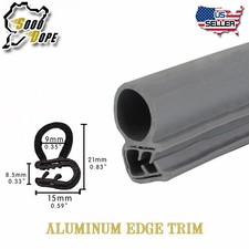 10ft Car Camper Rv Door Edge Countertop Rubber Pvc Seal Trim Strip