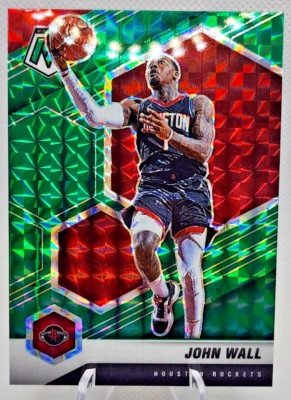 John Wall - 2020-21 Mosaic Basketball GREEN PRIZMS #45