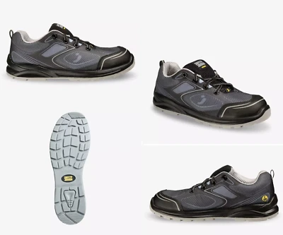 Arbeitsschuhe Sicherheitsschuhe Sneaker S1P ESD CADOR Stahlkappe und Stahlsohle - Bild 1 von 4