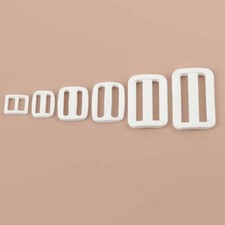 Gurtband Bunt Kunststoff Schieberegler Tri Glide Verstellen Schnallen 10-38mm