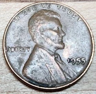 1955 Wheat Cent - Very Fine