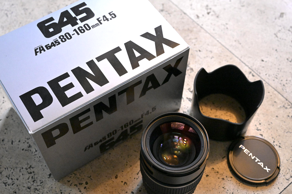 Pentax FA 645 80-160mm F/4.5 Zoom Lens - Mint | eBay Pentax FA 645 80-160mm F/4.5 Zoom Lens - Mint | eBay