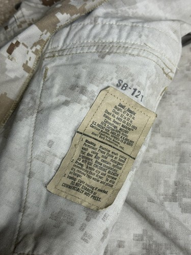 Pair of 2 USMC Desert MARPAT Blouse Shirt Jacket Top Small / Regular Camo MCCUU - Picture 6 of 9