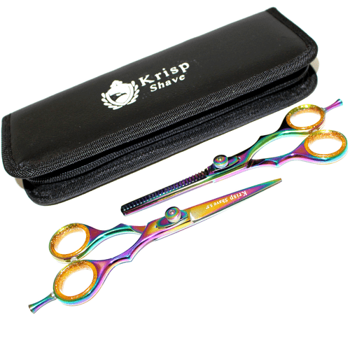 Salon Hair Cutting Thinning Scissors Kit Barber Shears Hairdressing Set Haircut - Picture 6 of 6