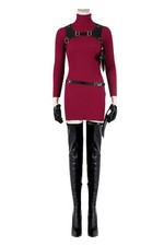 Resident Evil 4 Remake Ada Wong Cosplay Costume Halloween Outfit