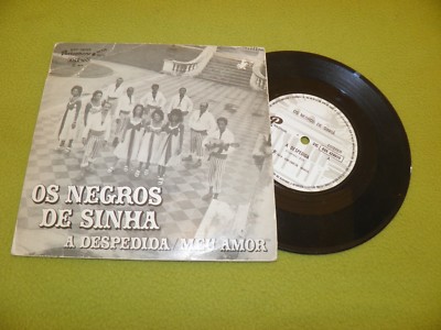 Os Negros Da Sinha - A Despedida / Meu Amor - RARE 1974 Brazil 7
