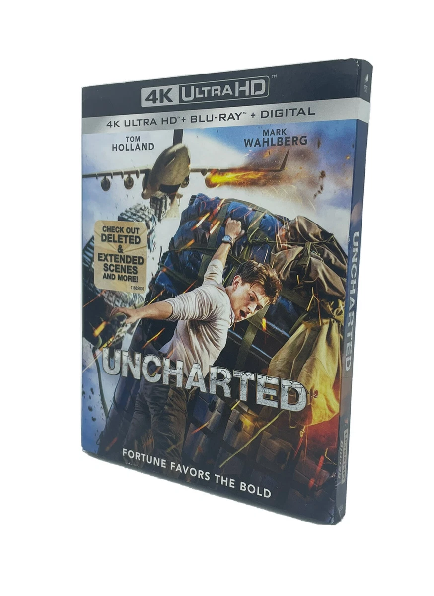 Uncharted [4K UHD] [Blu-ray]