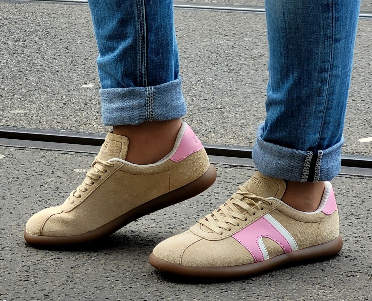 スニーカー CAMPER Woman Sneakers Beige K201775-001 PELOTAS SOLLER 0 Pelotas Beige Sneakers for Women - Spring/Summer collection