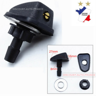 Jetstream 2 Buses Lave-glace Universelles Avec Interface 8 Mm – Réglables, Pour Pare-brise Propre, Installation Facile – Pour La Plupart Des Voitures