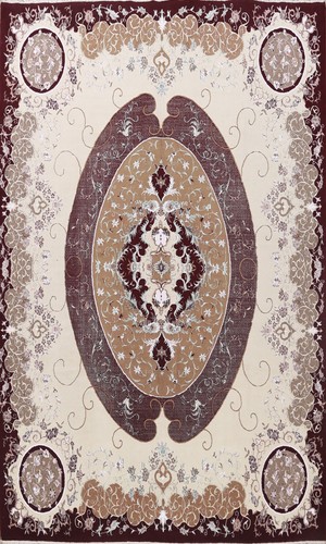 Victorian Style IVORY Aubusson Turkish Area Rug Home Decor Large Carpet 10x13 ft - 第 1/12 張圖片