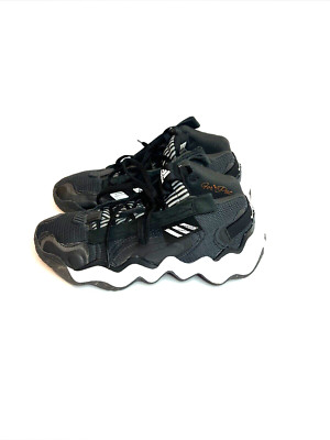 Adidas Exhibit B Candace Parker Mid Black & White Sneakers Shoes Women Size 8.5