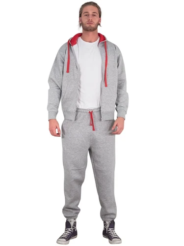 Neu Herren Trainingsanzug Set Fleece Kapuzenpullover Top +Hose Jogginghose S-3XL - Bild 20 von 27