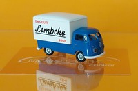 Brekina 32872 Vw T1B GroßRaum-Koffer Lembcke Brot 1960 1:87 Neu Modell