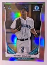 2014 BOWMAN REFRACTOR 1ST BOWMAN AUSTIN COUSINO CDP82