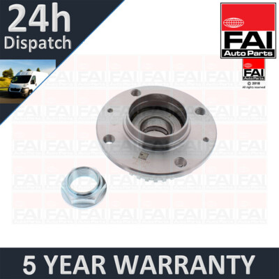 Wheel Bearing Kit Rear FAI Fits Peugeot 406 1995-2004 374835