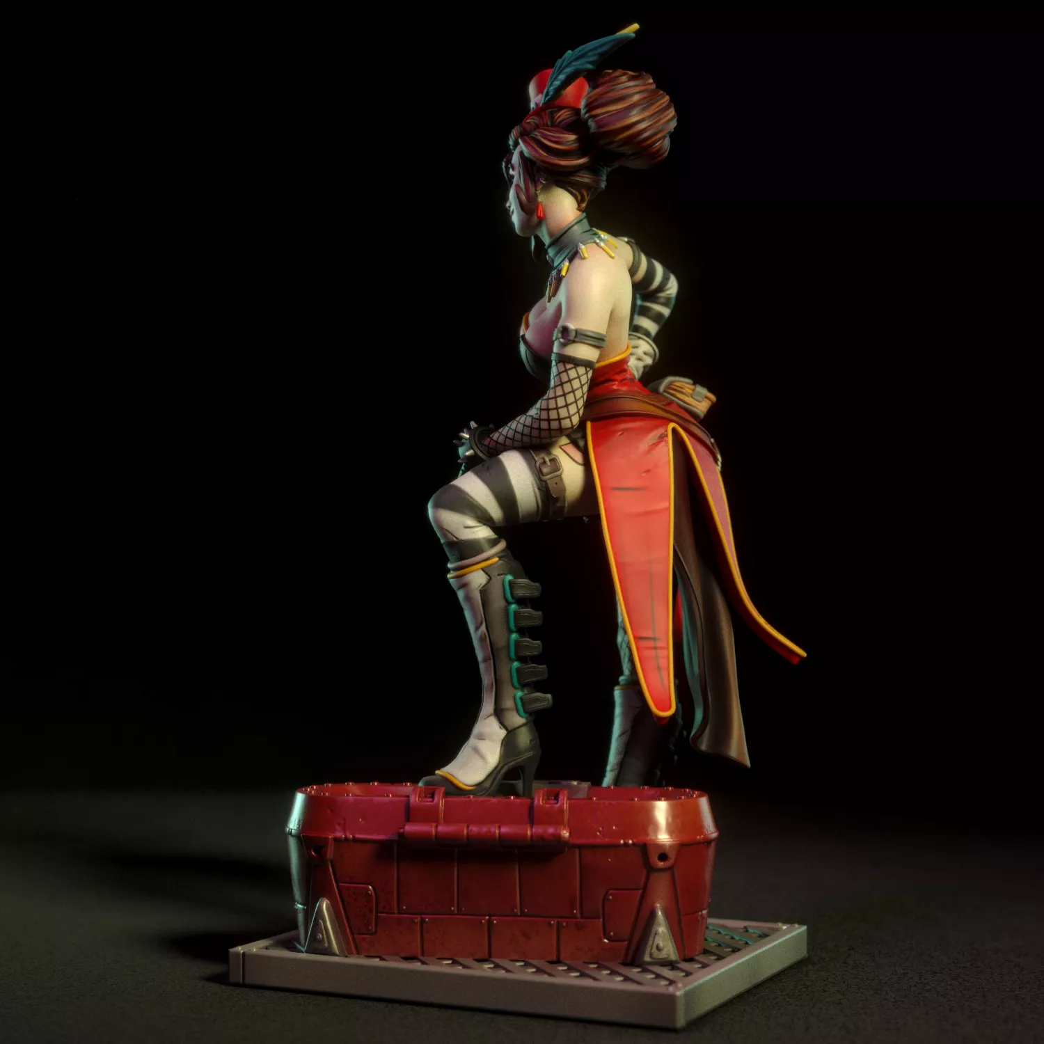 Moxxi from Borderlands 2 SFW & NSFW 3D Printed Figure eBay