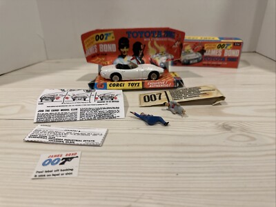 Corgi 336 James Bond Toyota Celica. Instructions, Missiles, Custom Box & inner ?