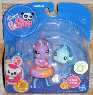 Figurine Littlest PetShop Poisson-Clown #1139 (Puffer Fish) - Occasion