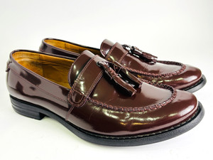 Alexander McQueen Men’s Jupiter Leather Burgundy Loafers Size 46 EU/ 13 US Loafers - Alexander Mcqueen - Leather - Dark Burgundy main image 3