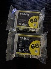 Epson 68 Black Yellow Ink Cartridge 2-Pack T0684